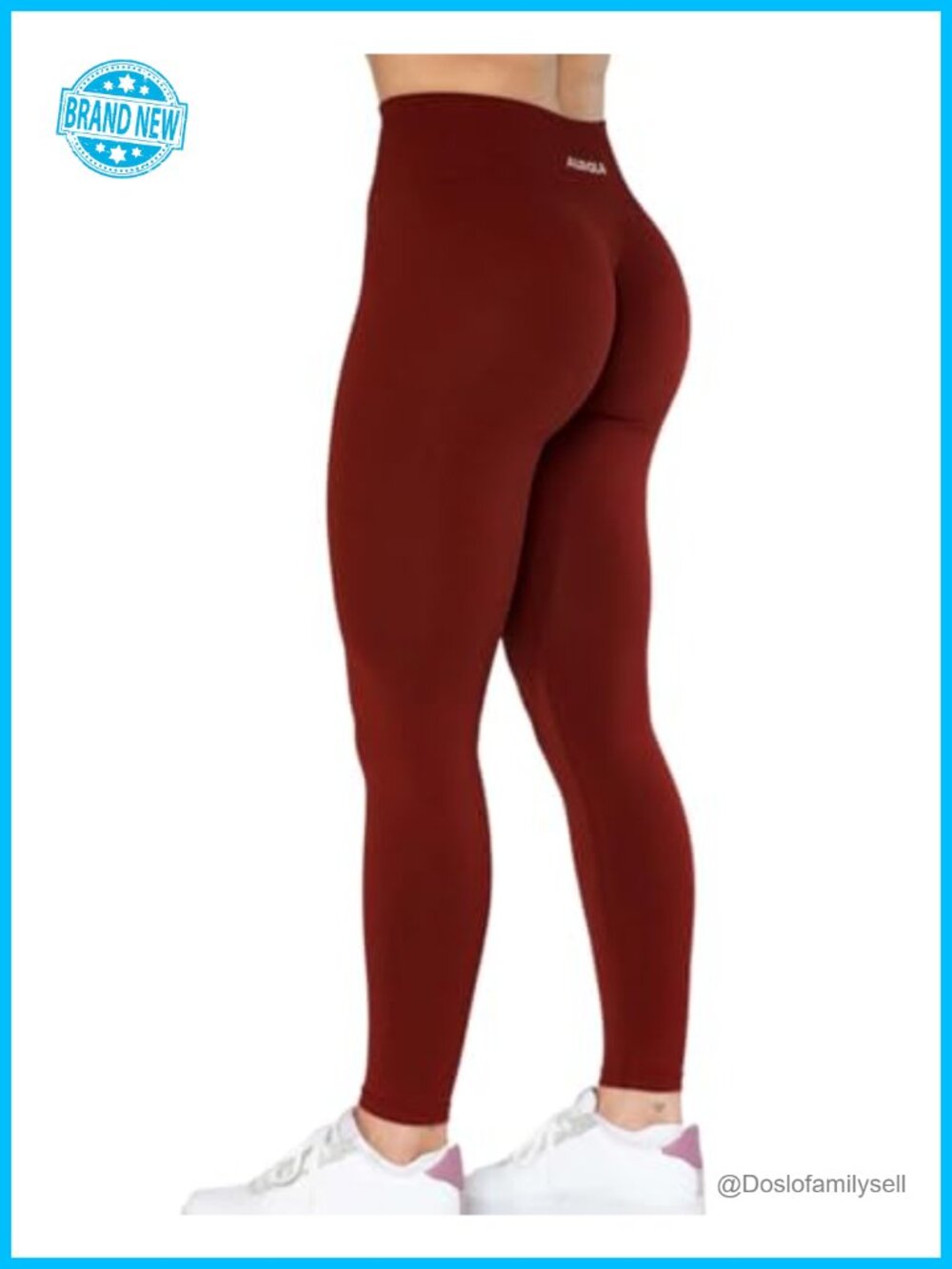 Women's High Waist Seamless Scrunch Leggings Athletic Running Yoga Gym Active